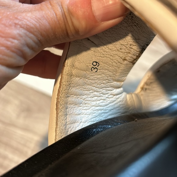 IL PASSO white leather slides - Picture 5 of 5